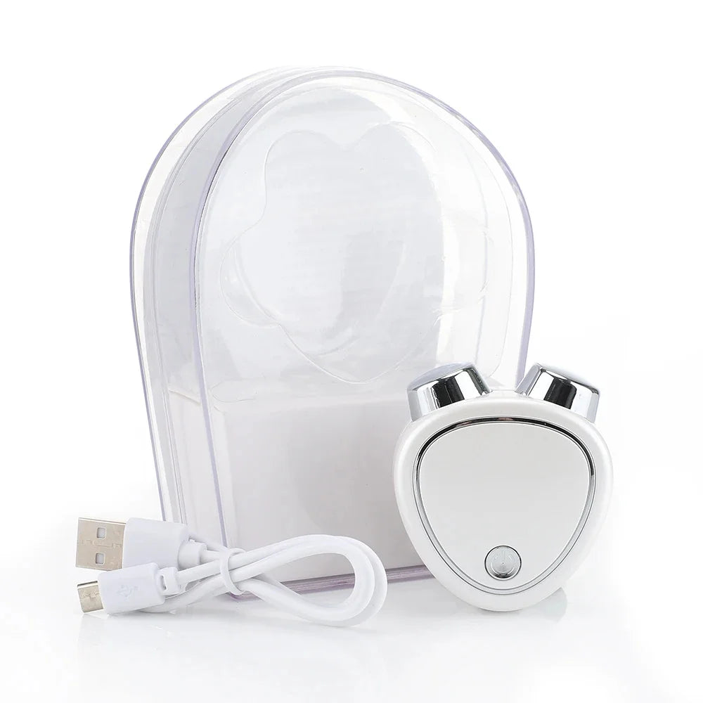 Micro Current Beauty Instrument Mini Portable Face Slimming Massager EMS Delicate Contour Lifting Firming Facial Skin